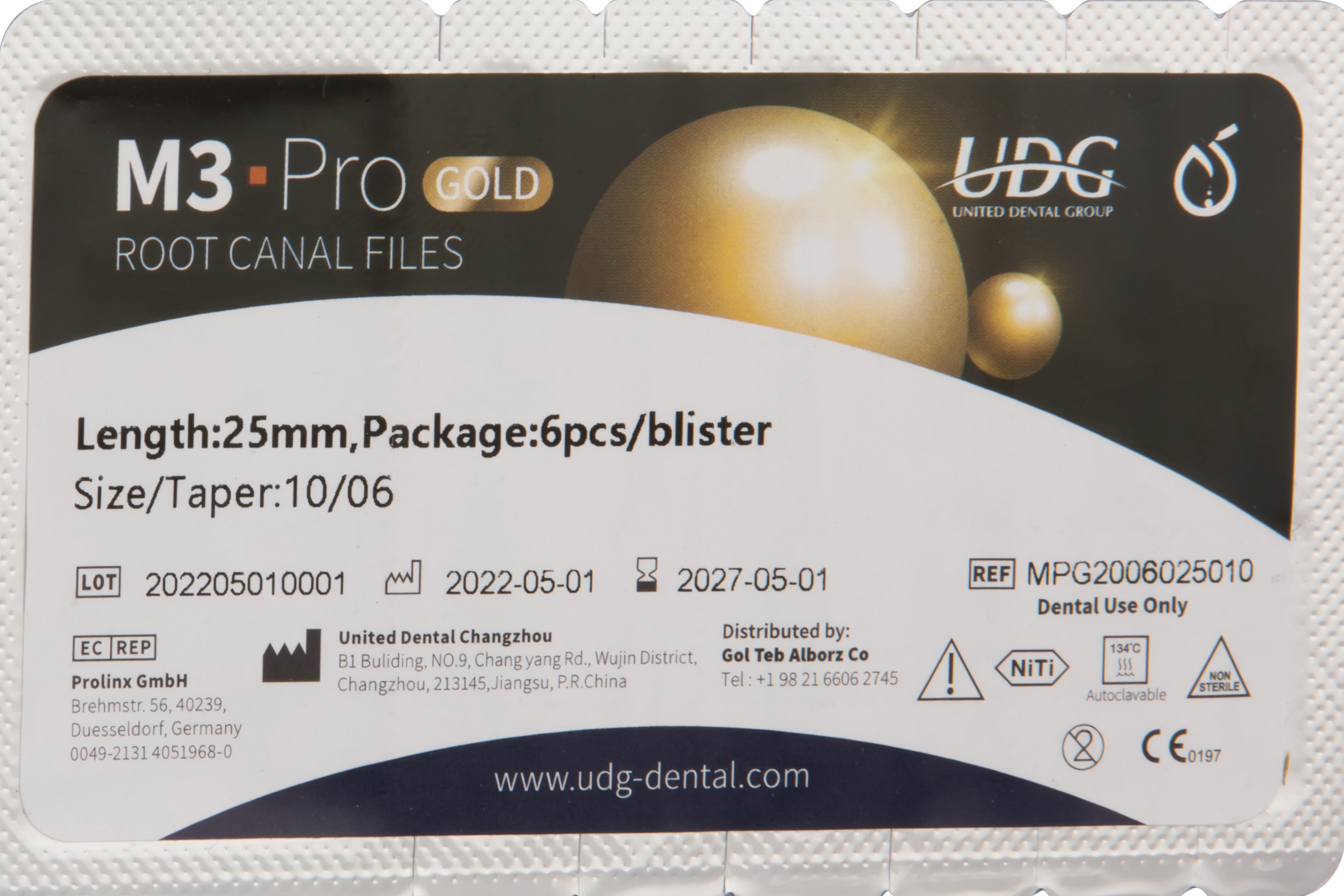 فایل روتاری ام تری پرو گلد (%6*10) M3 Pro Gold